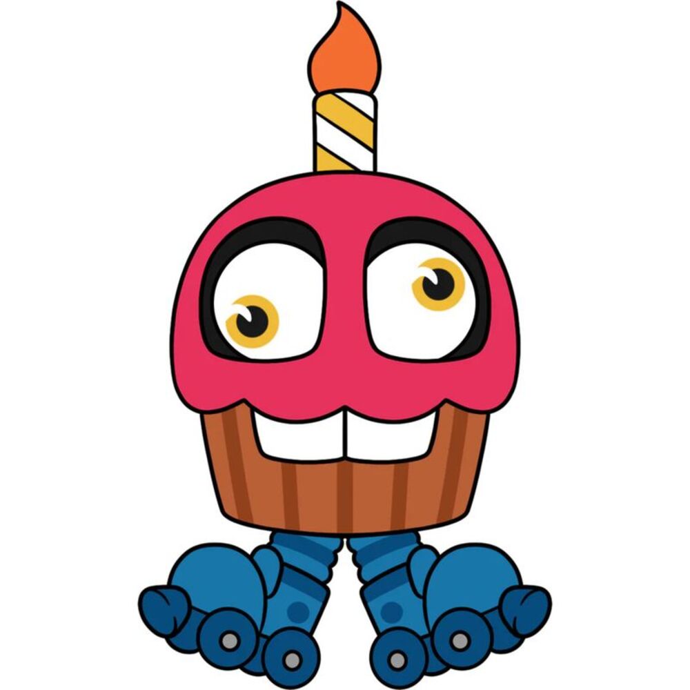 Youtooz - Five Nights at Freddy's - Pin - Party Mr Cupcake Bobble  COLLECTIBLES